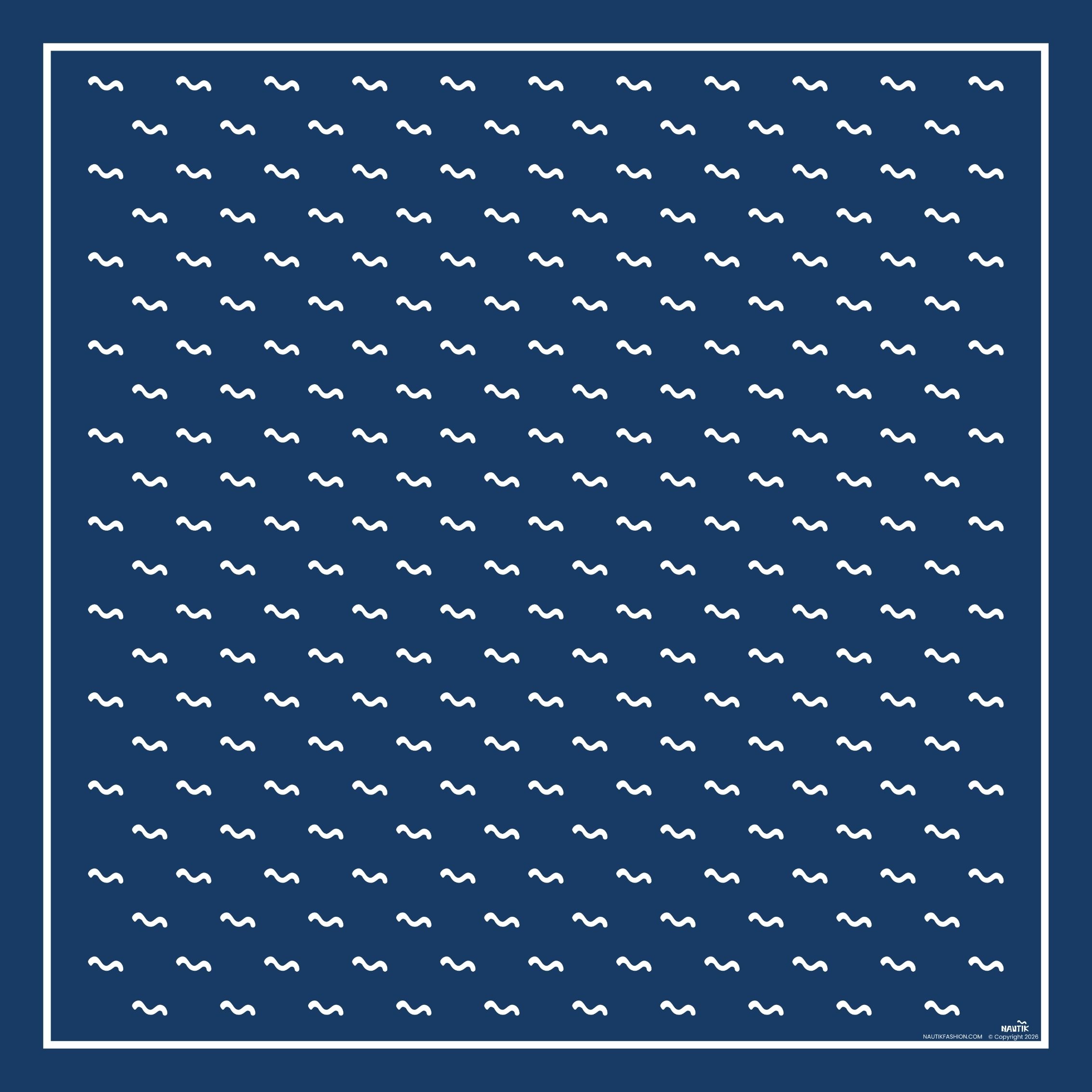 Foulard - Nautik Bleu – Image 3