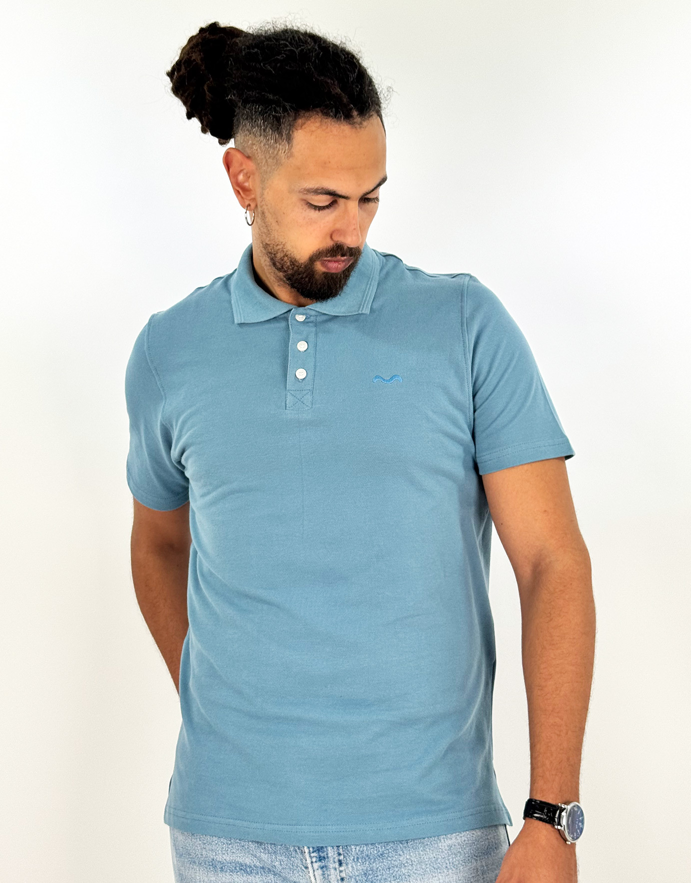Polo Nautik Bleu GOULOISE
