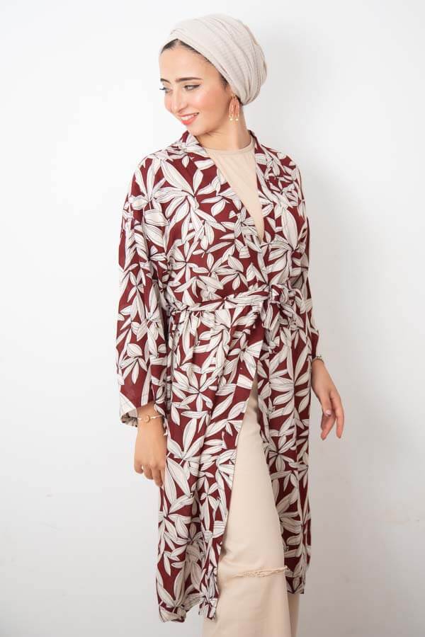 Kimono Nautik - LYS Rouge Bordeau – Image 3