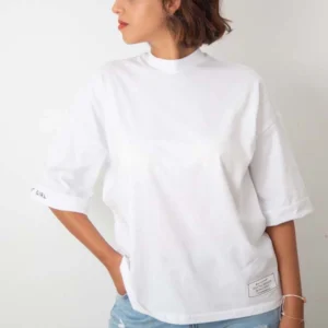 T-Shirt Oversize blanc - A FIGHT GIRL