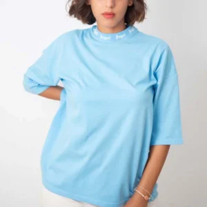 T-Shirt Oversize Bleu Gauloise - ANGEL