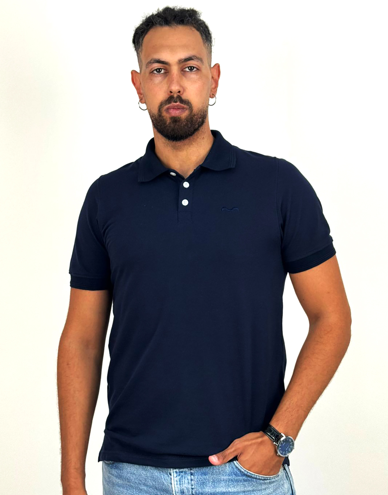 Polo Nautik Bleu Marine