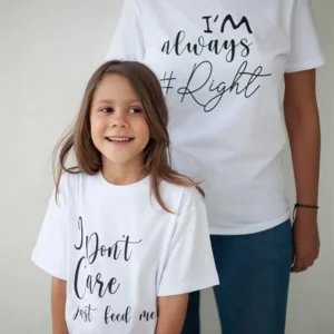 Pack Deux T-Shirt Nautik - I'm Always Right I Don't Care