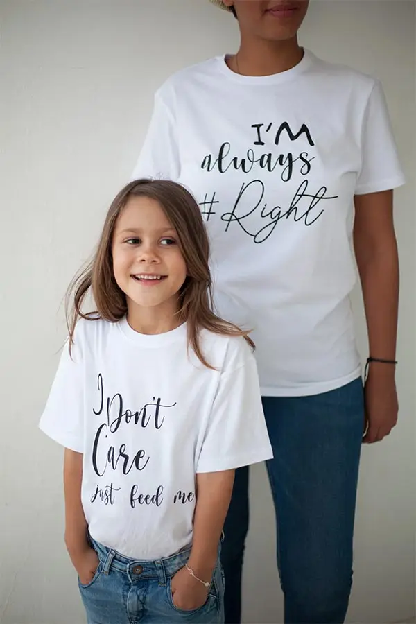 Pack Deux T-Shirt Nautik - I'm Always Right I Don't Care